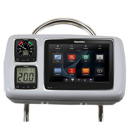 Navpod Systempod Pre-Cut For Raymarine A95/A97/A98 And Two GP2080-14